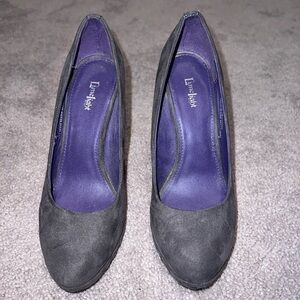 Time and Tru Women's Charcoal Heels